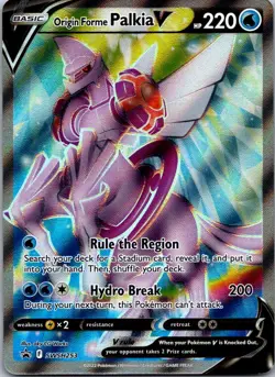 Origin Forme Palkia V SWSH253 SWSH: Sword & Shield Promo Cards Promo Holo NM - Image 1