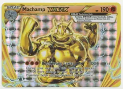 Pokemon - Machamp BREAK (XY: Evolutions full art rare holo card - 60/108) - Image 1