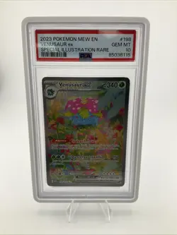 Pokemon Venusaur EX Holo Ultra Rare TCG Card 182/165 Scarlet & Violet 151 PSA 10 - Image 1