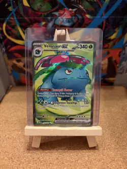Pokemon TCG Venusaur EX 182/165 Secret Rare Card Scarlet & Violet 151 - Image 1