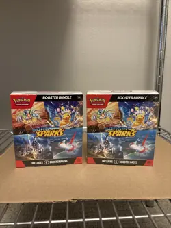 Pokemon TCG: S&V Surging Sparks Factory Sealed Booster Bundle Box (x2) - Image 1