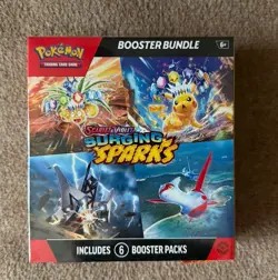 Pokemon TCG: S&V Surging Sparks Factory Sealed Booster Bundle Box - Image 1