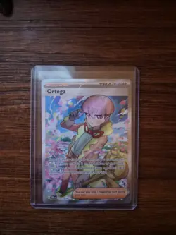Ortega 219/197 SV03: Obsidian Flames Holo Trainer Pokemon Card TCG NM - Image 1