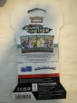 2025 Pokemon Cards S&V: Journey Together BLISTER BOOSTER PACK [10 Cards] - New - Image 3