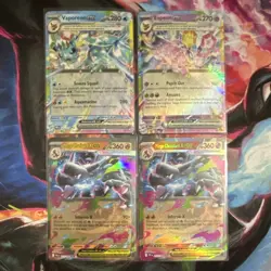 Pokemon lot of EX cards (40+ with some dupes) including Mega Charizard x ex. - Image 1