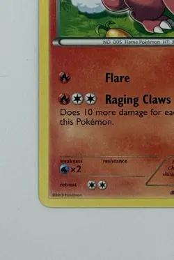 Pokemon Charmeleon 18/113 Legendary Treasures Non-Holo BW 2013 TCG Card - Image 4