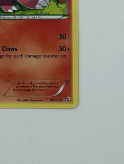 Pokemon Charmeleon 18/113 Legendary Treasures Non-Holo BW 2013 TCG Card - Image 5