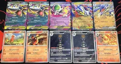 English Pokemon Card Lot- Mix Of 40 IR-EX Pokemon Cards As Shown - Image 2