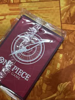 Sealed One Piece Promo Card P-096 Girl Nami OP14 Pre Release - Image 3