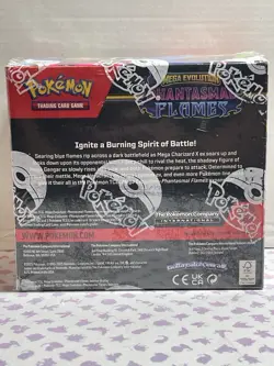Pokemon Cards Mega Evolution: Phantasmal Flames Booster Box Sealed - Image 3