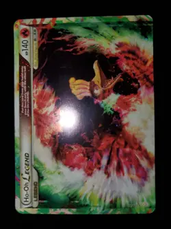 Ho-Oh Legend TOP 111/123 Pokemon TCG Card Heartgold Soulsilver LP Lightly Played - Image 3