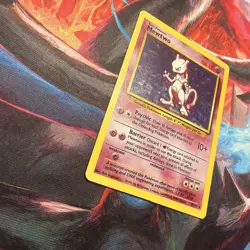 Pokemon TCG Base Set Mewtwo Card #010/102 MP Condition - Image 2