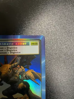 Digimon MetalGreymon DW-01 Rare Holo Card PlayStation Promo Bandai 1999 - Image 5