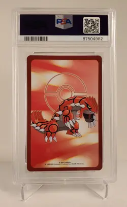 2003 Pokemon Ruby Playing Cards Golem Ten of Spades PSA 10 - Image 2