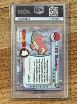 2000 Pokemon Topps Chrome Series 2 Spectra Slowbro PSA 10 Gem Mint #80 Refractor - Image 3