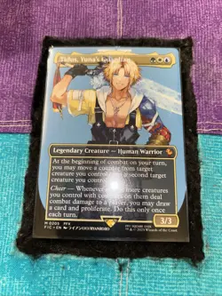 Tidus, Yuna's Guardian (Regular Borderless) - MtG Magic Final Fantasy 0205 M/NM - Image 2