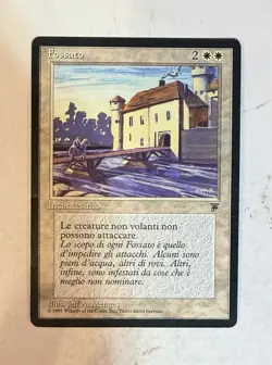 MTG Magic the Gathering - Moat (Fossato) - Italian - Legends - Image 1