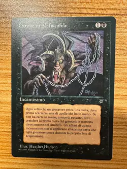 MTG Legends Italian Chains of Mephistopheles (Italian) (R) LP/NM - Image 1