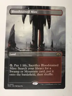 Bloodstained Mire (Borderless) Modern Horizons 3 Regular - Image 1
