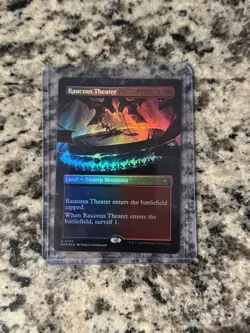 Raucous Theater (Borderless) Murders at Karlov Manor Foil NM-M Unplayed MTG - Image 1