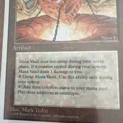 Magic The Gathering Mana Vault Artifact - Image 2