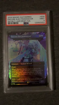 PSA 9 Encore Electromancer - Snapcaster Mage (Rainbow Foil) Secret Lair Drop - Image 1