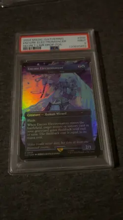 PSA 9 Encore Electromancer - Snapcaster Mage (Rainbow Foil) Secret Lair Drop - Image 2