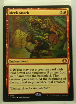 Meek Attack M Lorwyn Eclipsed 151 NM - Image 1