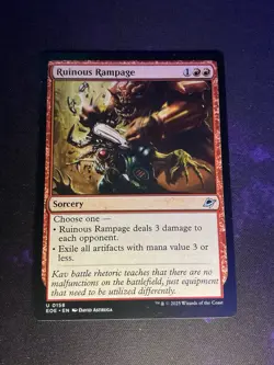 MTG * Ruinous Rampage Edge of Eternities * 1X * NM - Image 1