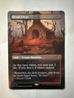 Blood Crypt (Borderless) Lorwyn Eclipsed Regular 349 - Image 1