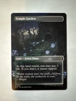 Temple Garden (Borderless) Lorwyn Eclipsed Regular 351 - Image 2