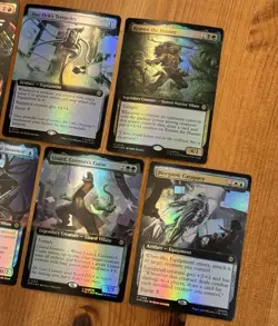 MTG Marvel’s Spider-Man NM Extended Art Foil Rare Lot, Villains, SPM, Doc Ock - Image 2