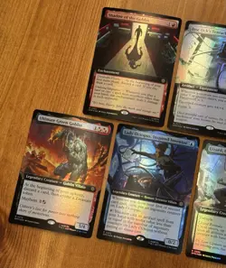 MTG Marvel’s Spider-Man NM Extended Art Foil Rare Lot, Villains, SPM, Doc Ock - Image 3