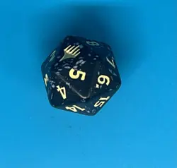 Mtg Avatar: The Last Airbender Spindown Die - Magic the Gathering d20 - Black - Image 2