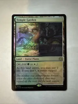Temple Garden (Foil) Lorwyn Eclipsed Foil Regular 268 - Image 1