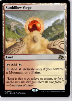 Sunbillow Verge Aetherdrift Regular NM R 0264 - Image 1