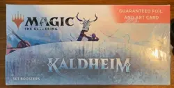 MTG Magic the Gathering Kaldheim Set Booster Sealed Last One Free Shipping - Image 1