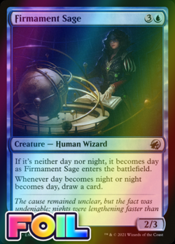 x1 Firmament Sage MID MTG 53/277 FOIL UNCOMMON M/NM 1x - Image 1