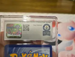 1/1 Guinness World Record 2020 Pokemon Scorbunny Sword N Shield R Holo Italian - Image 3