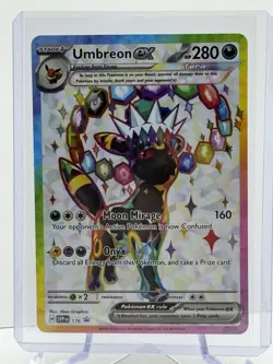 Pokemon SV Black Star Promos SVP EN Umbreon ex #176 MINT - Image 1