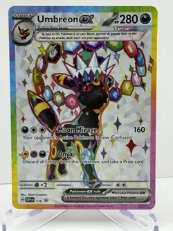 Pokemon SV Black Star Promos SVP EN Umbreon ex #176 MINT - Image 3