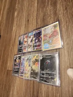 Pokemon 10 IR's illustration rares card LOT -english -NO DUPES - Image 3