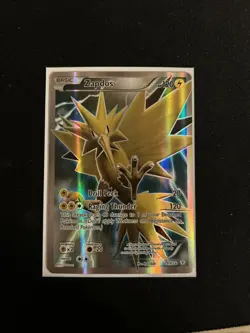 Pokemon TCG Zapdos Holo Prizm 29/83 XY Generations Full Art Ultra Rare 2016 - Image 1