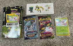 Pokemon Knock Out Collection Trading Card Game 2 Booster Packs - Image 1