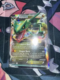 Pokemon TCG Rayquaza EX BW47 Black & White Promo LP Condition - Image 1