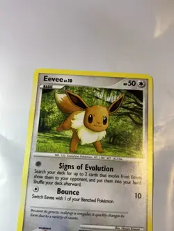 Pokemon TCG Eevee Reverse Holo Rising Rivals 2009 #59/111 - Image 4
