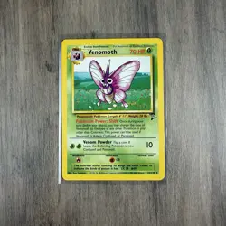 Venomoth - 31/130 - Pokemon Base Set 2 Rare Card WOTC LP - Image 1