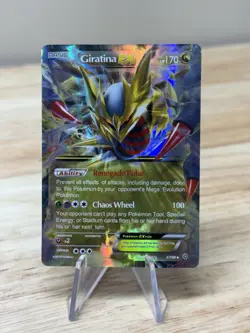 Giratina EX - 57/98 - Pokemon Ancient Origins XY Ultra Rare Card NM/LP - Image 1