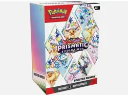 Pokemon TCG Prismatic Evolutions Booster Bundle Box Factory Sealed *1 - Image 1