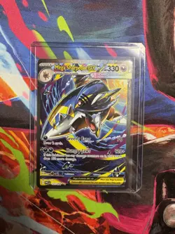 Mega Sharpedo Ex 127/094 - Special Illustration SIR Pokemon Phantasmal Flames NM - Image 1